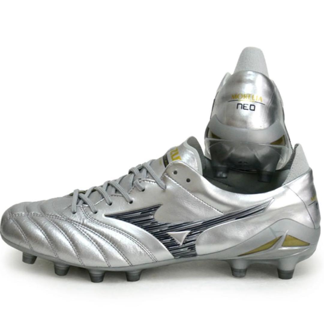 Mizuno モレリア NEO 4 JAPAN 27.5 cm シルバー