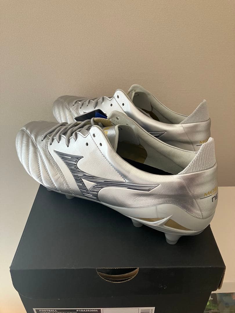 Mizuno モレリア NEO 4 JAPAN 27.5 cm シルバー