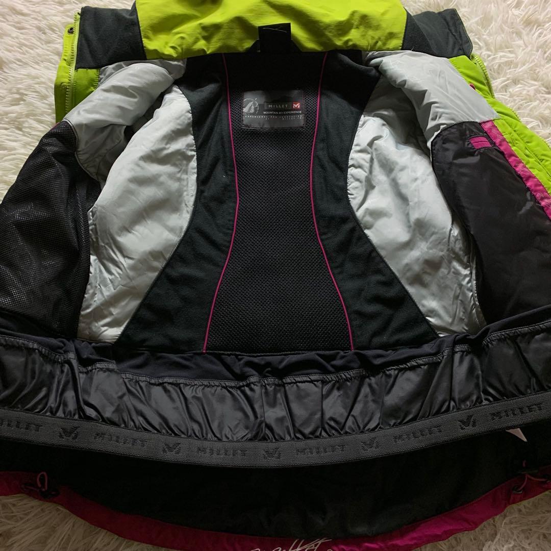 美品■MILLET ミレー スキーウェア グリーン S