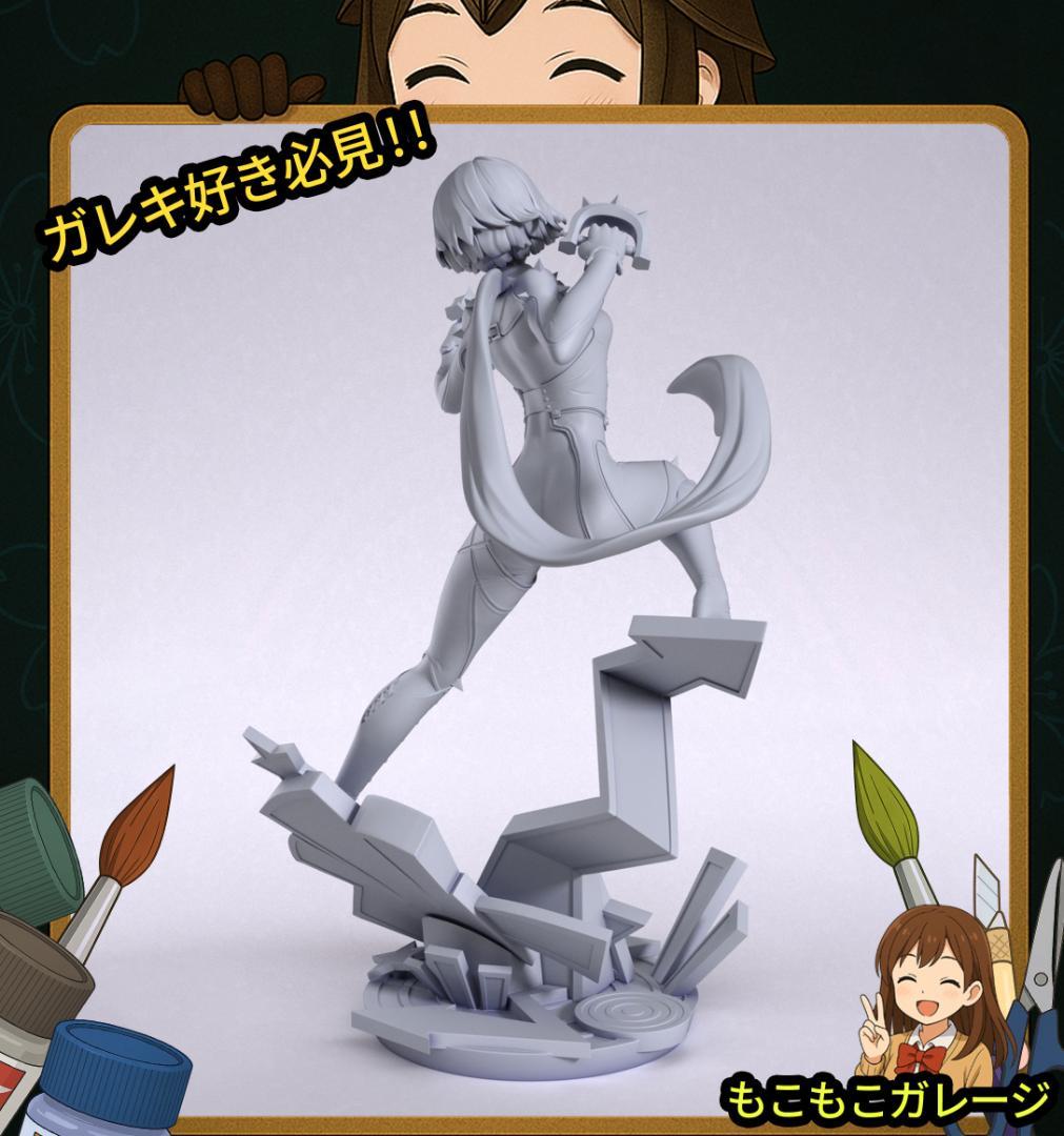 マコト ペルソナ5 1/10 未塗装未組立 フィギュア ガレージキット