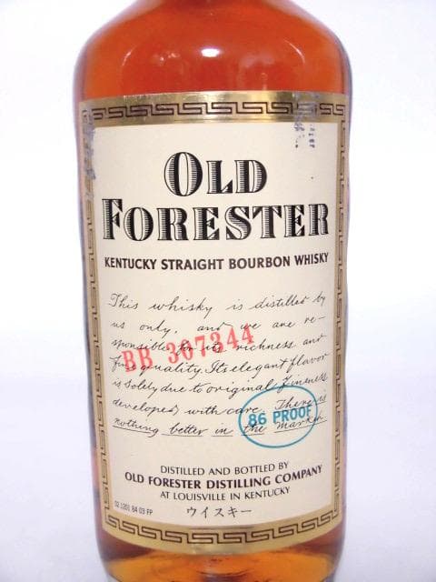 【L2】オールドフォレスター 1988 正規品 750ml
