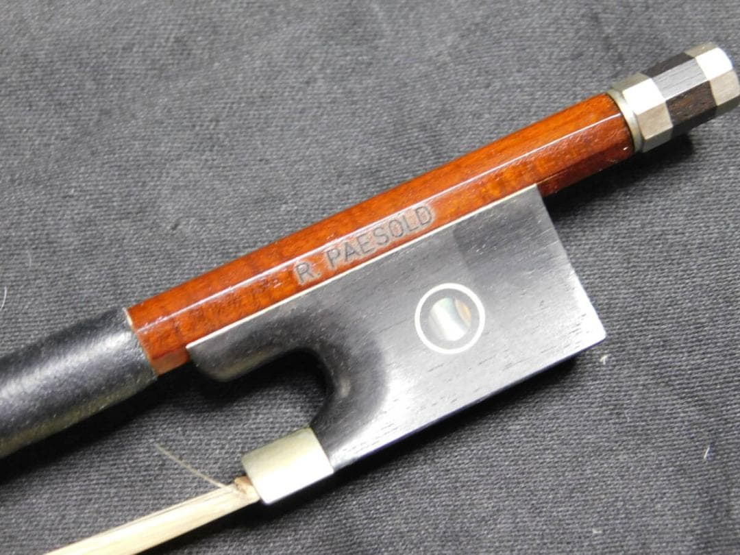 バイオリン弓 ドイツ Roderich Paesold ペルナンブコ 高級 美品