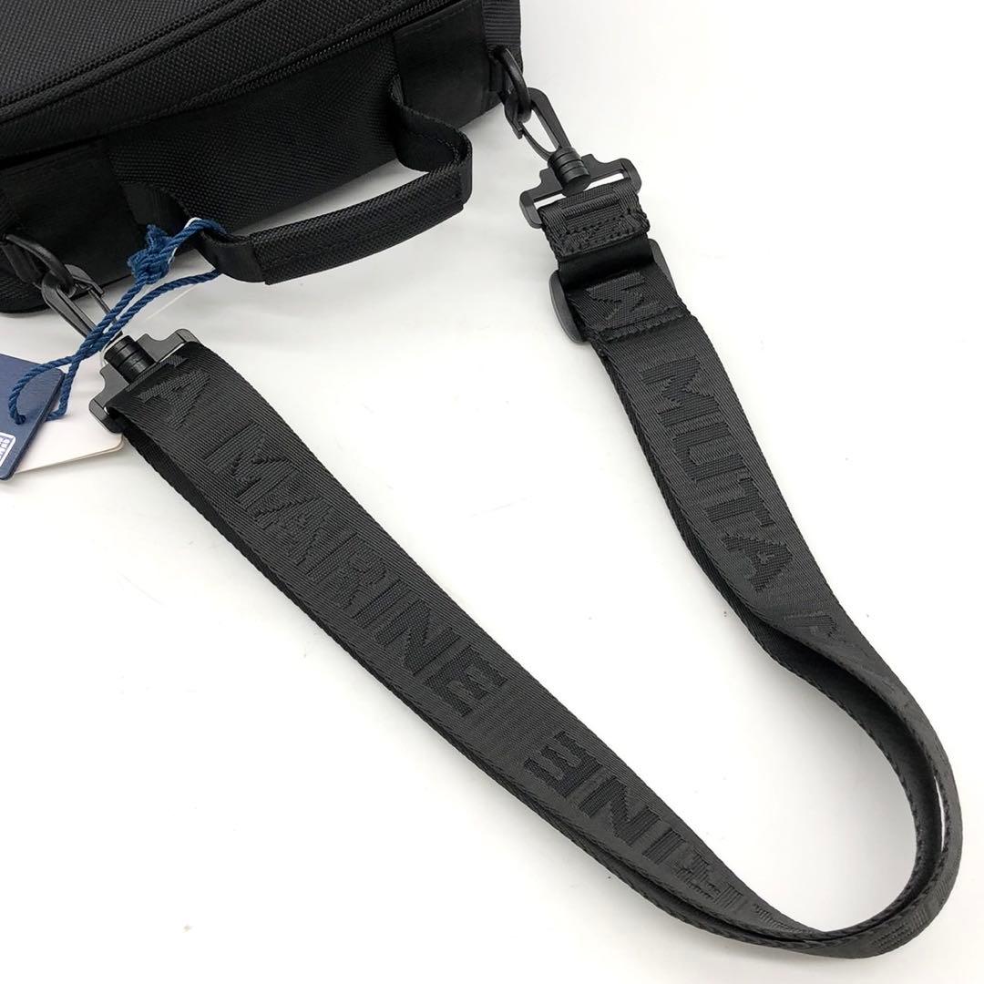 新品タグ付✨muta MARINE カートバッグ 2way ナイロン ブラック