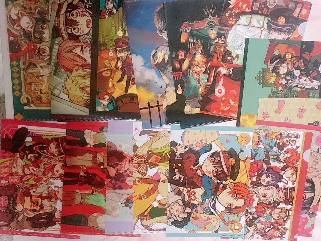 地縛少年花子くん プリンセスカフェ ミニクリアファイル 全16種