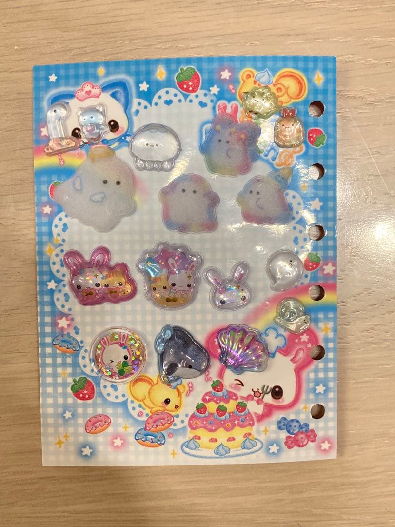 シール帳 完成品 ボンボンドロップシール