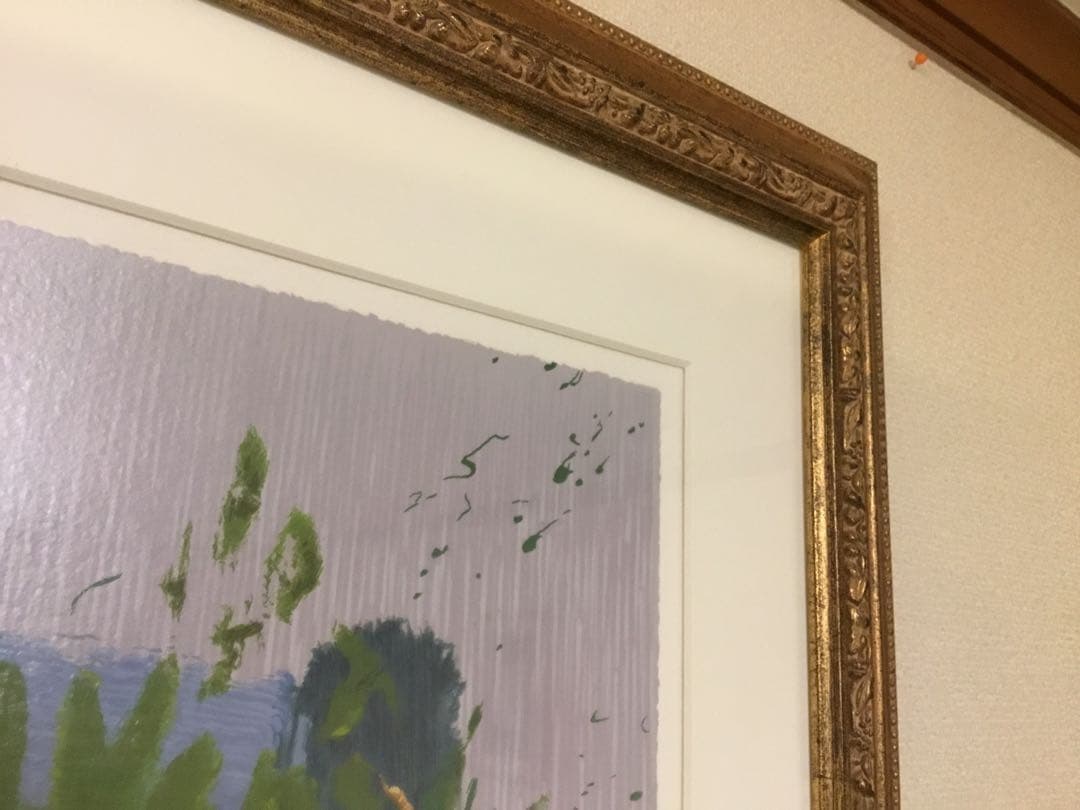 【真作】最終価格Jトレンツ・リャド　薔薇　シルクスクリーン　遺族サイン　保証書付