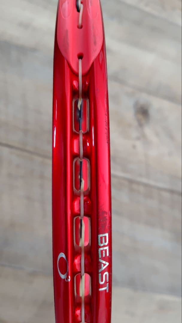 Prince テニスラケット 104(O3)布ケース付きG2