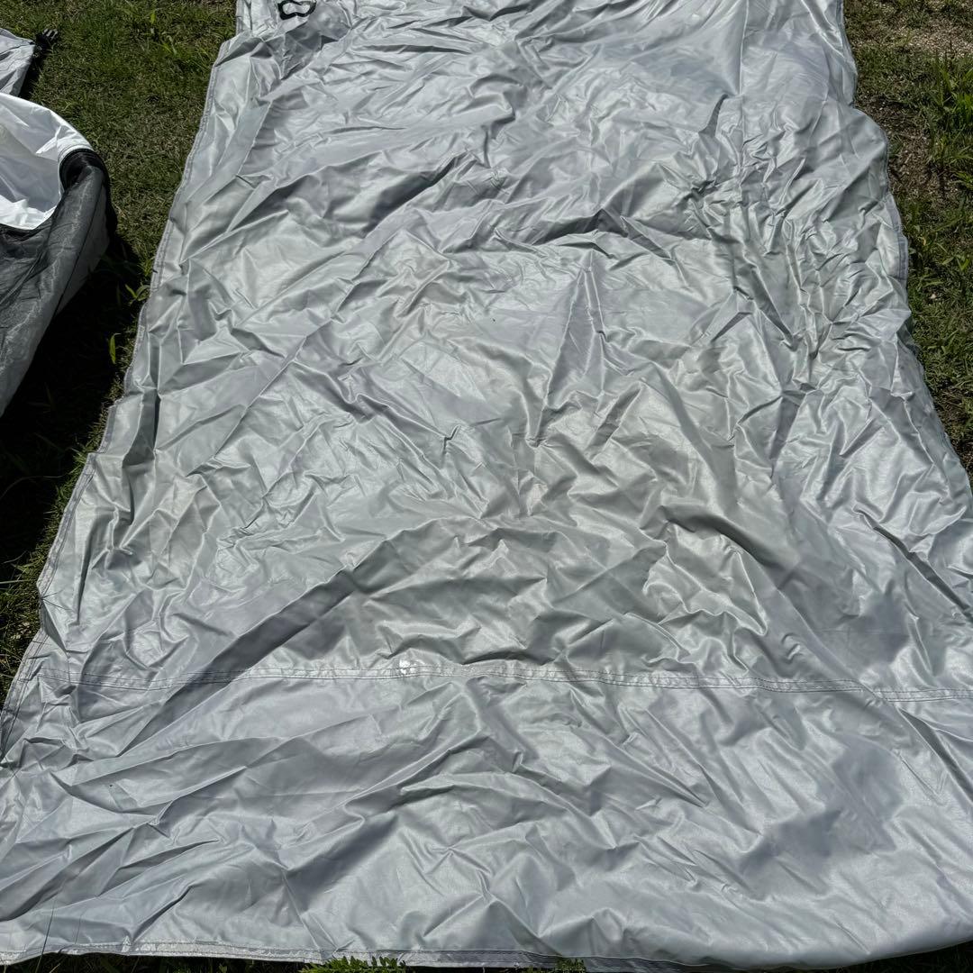 「骨組み破損」DODライダーズバイクインテント　 ワンタッチ 大きな前室