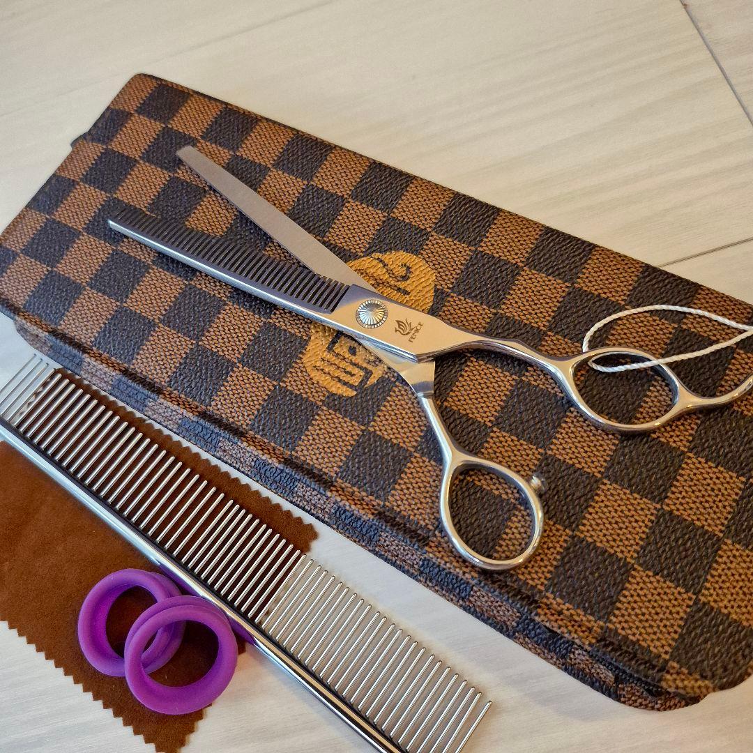 新品★フェニーチェ トリミングシザー2Pセット★カーブシザー&セニングシザー