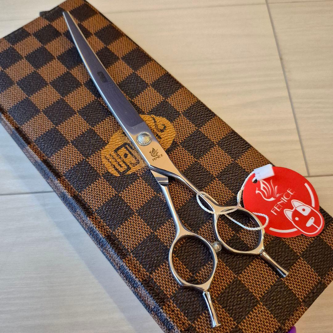 新品★フェニーチェ トリミングシザー2Pセット★カーブシザー&セニングシザー
