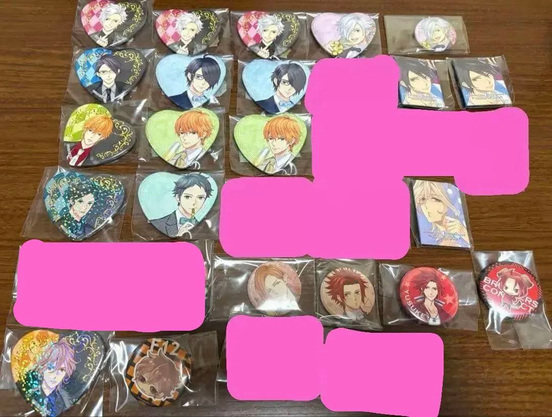 ブラコン スイパラ マルイ トレ缶 ハート缶バッジ