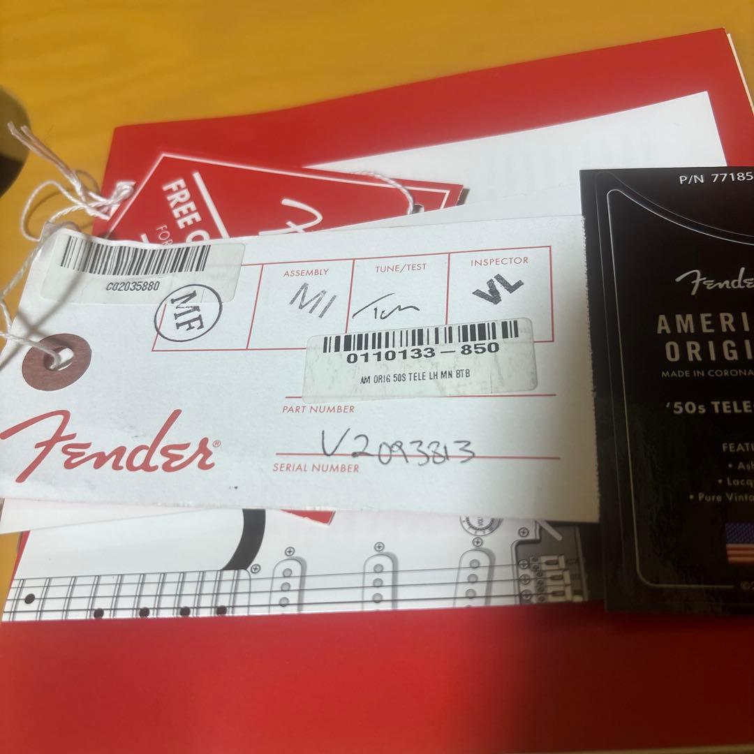 Fender テレキャス American original レフティ　左用