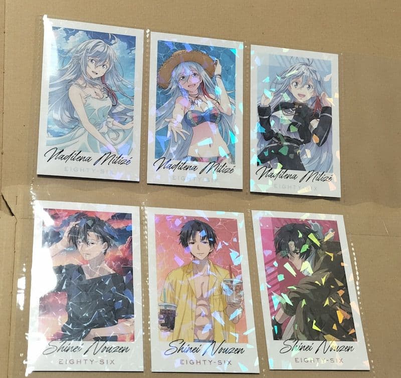 エイティシックス 推しパシャカード シン レーナ レア コンプ