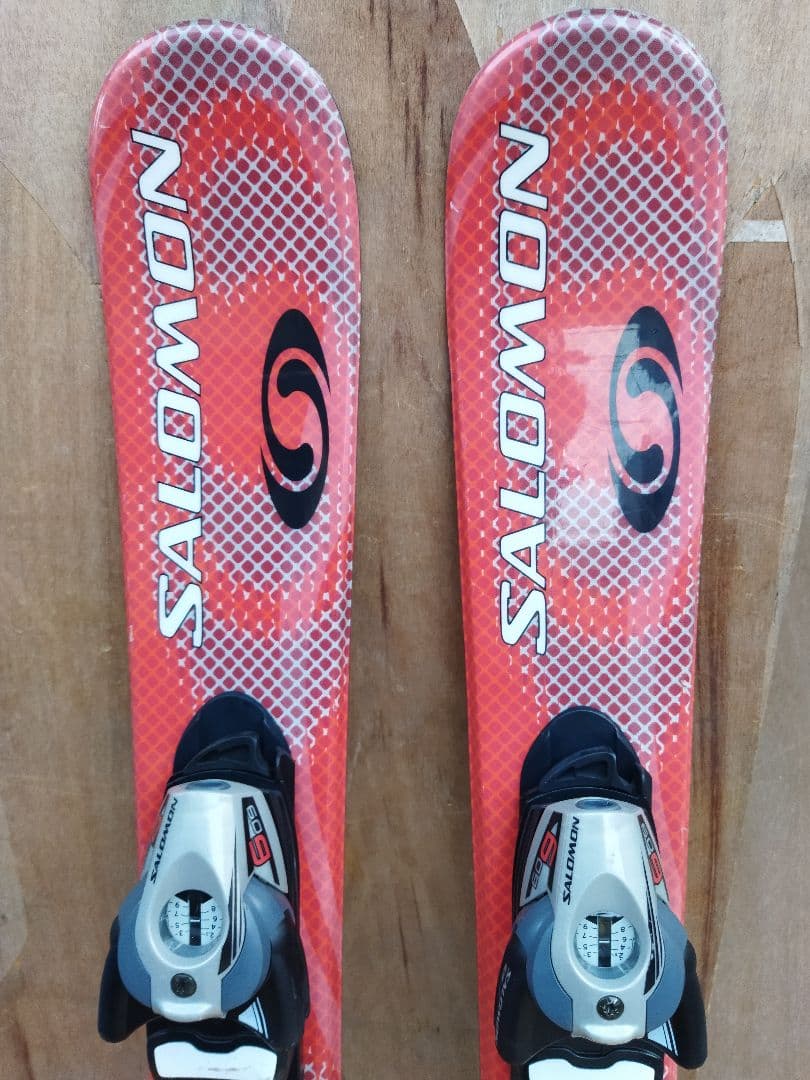 サロモン　SALOMON　S−board ショートスキー　板　赤　レッド