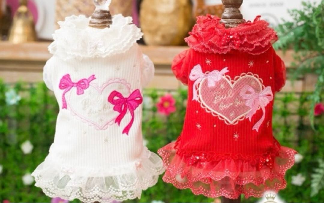 ブルブブ BUL BU-BU ハートリボンフリルハイネックTee