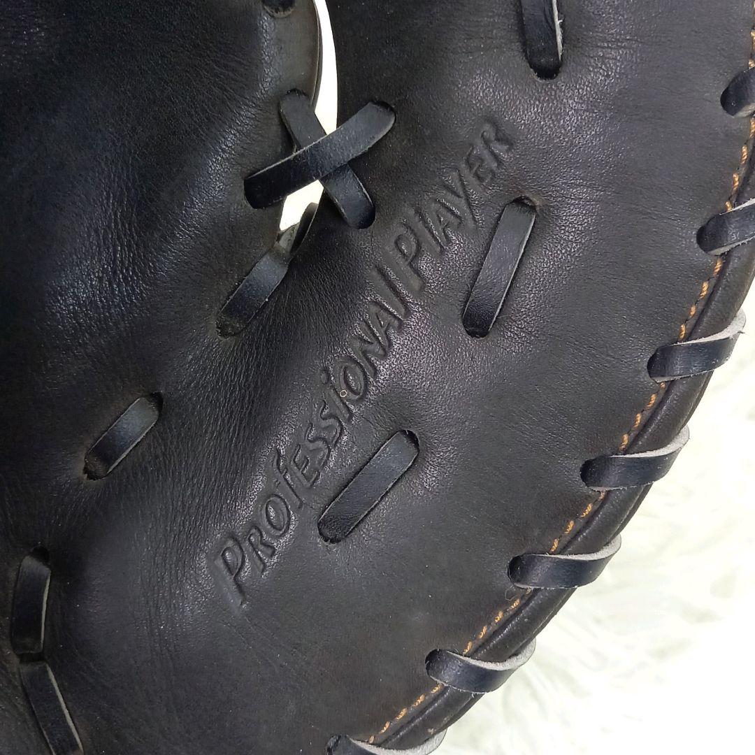 ZETT 一般軟式 右投げ ファーストミット ウイニングロード 大人用 ブラック