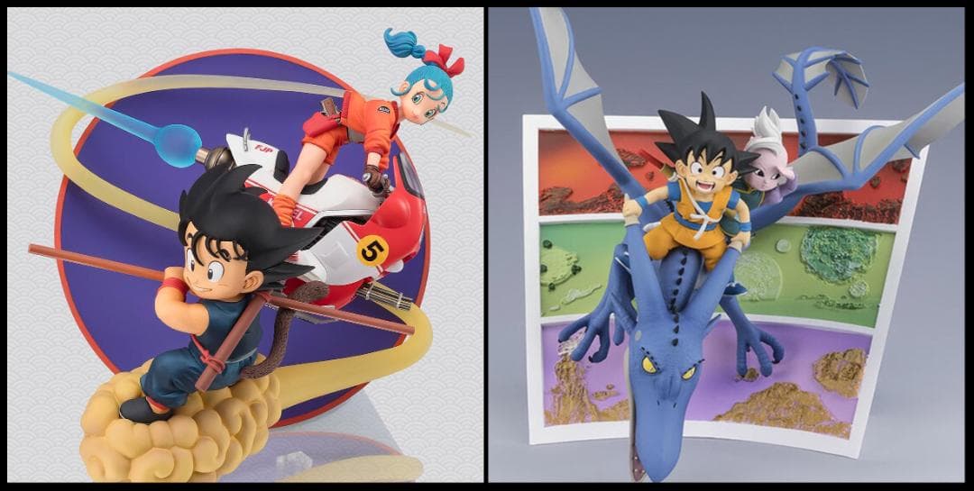 フィギュアーツZERO 孫悟空＆ブルマ / 孫悟空(ミニ)＆界王神(ミニ)