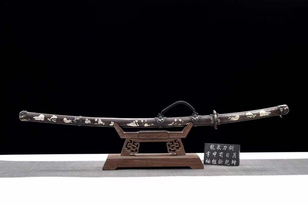 戦僧太刀（銅鞘） 古兵器 武具　刀装具　日本刀　模造刀 居合刀