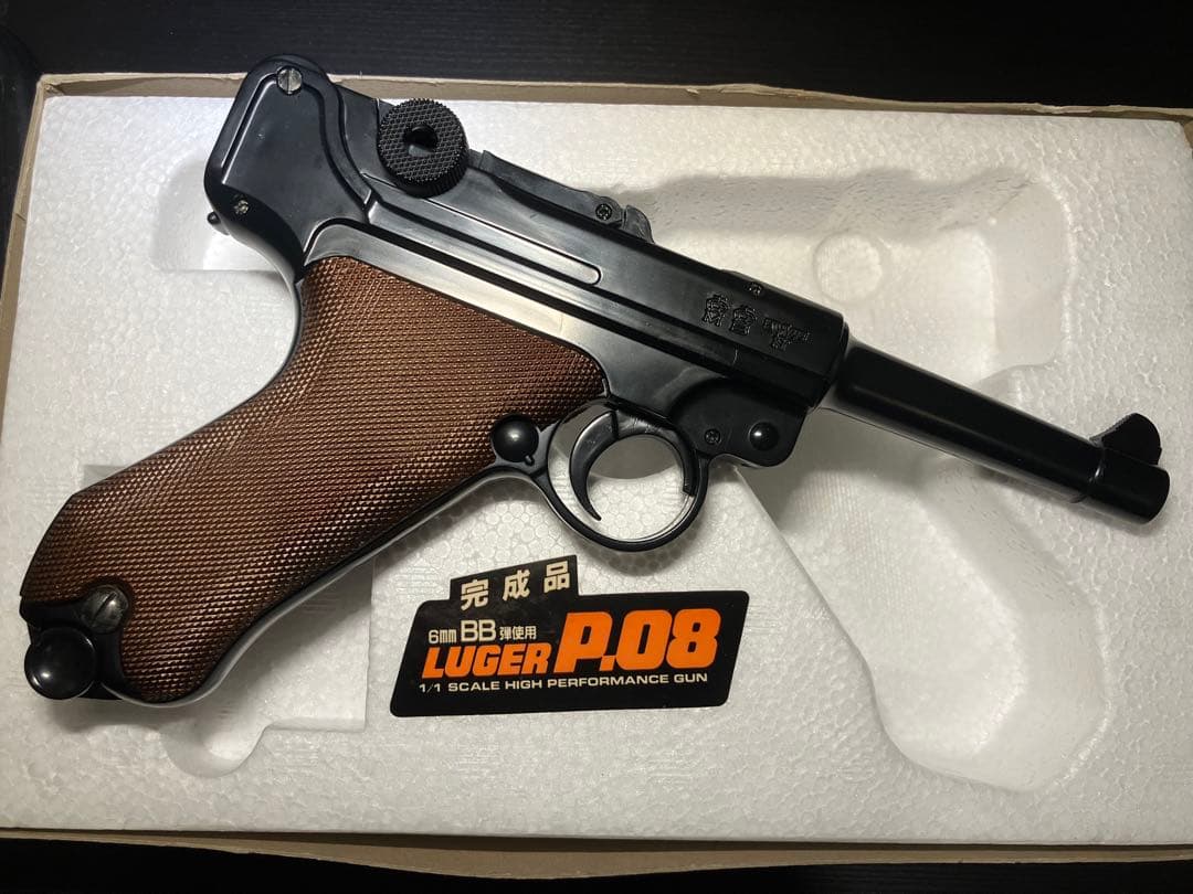 美品　東京マルイ　ルガーP08