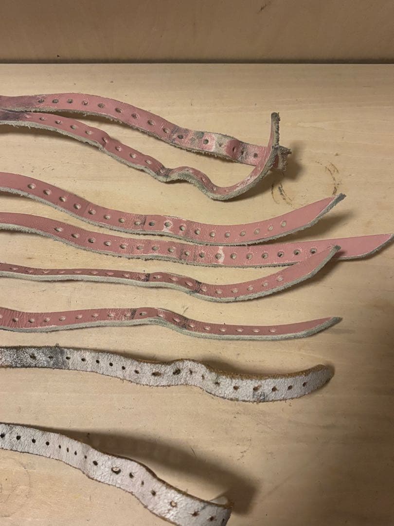 ピストバイク　トゥークリップ　ストラップ　4本セット