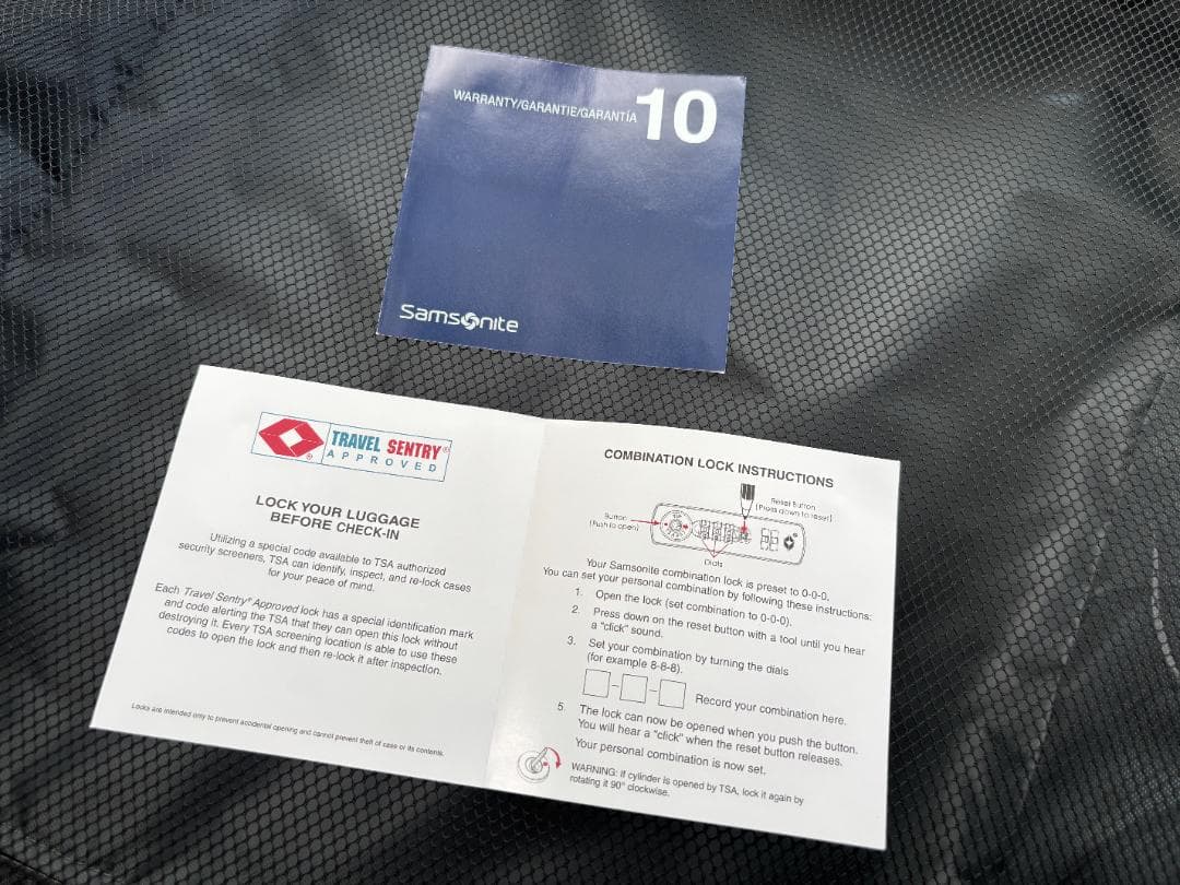 【未使用品】Samsonite（サムソナイト）スーツケース　28インチ