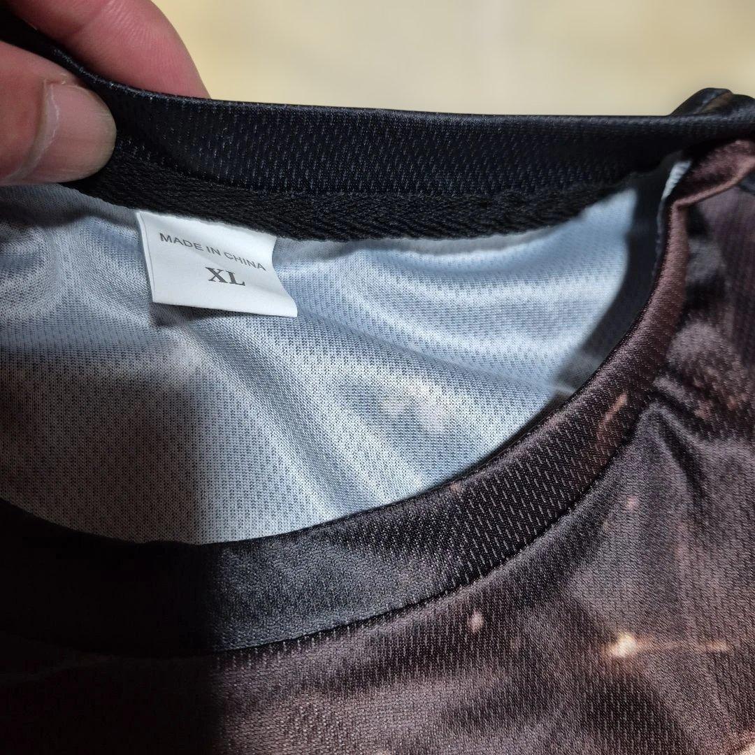 犬夜叉アニメキャラクターTシャツ 100%ポリエステルXL