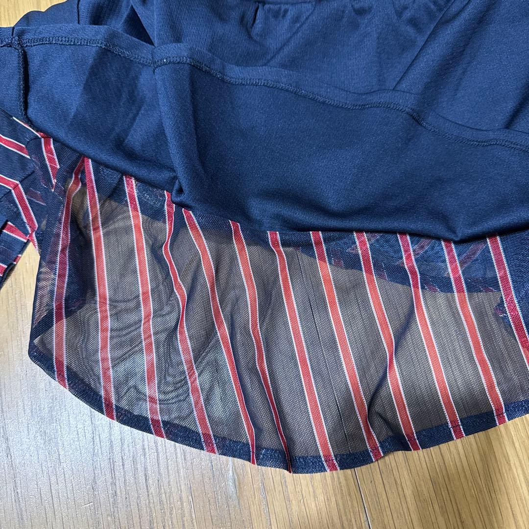 FILA フリル付きスカートセット ネイビー　L