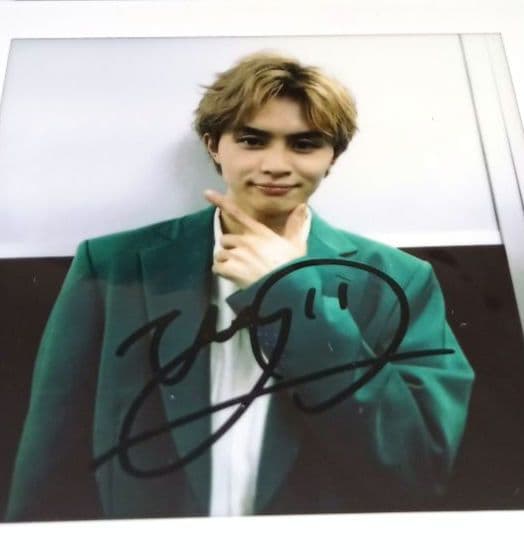 超特急　草川拓弥　サイン入りポラロイド写真