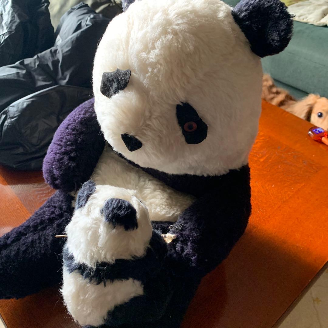 パンダぬいぐるみセット（大・小）