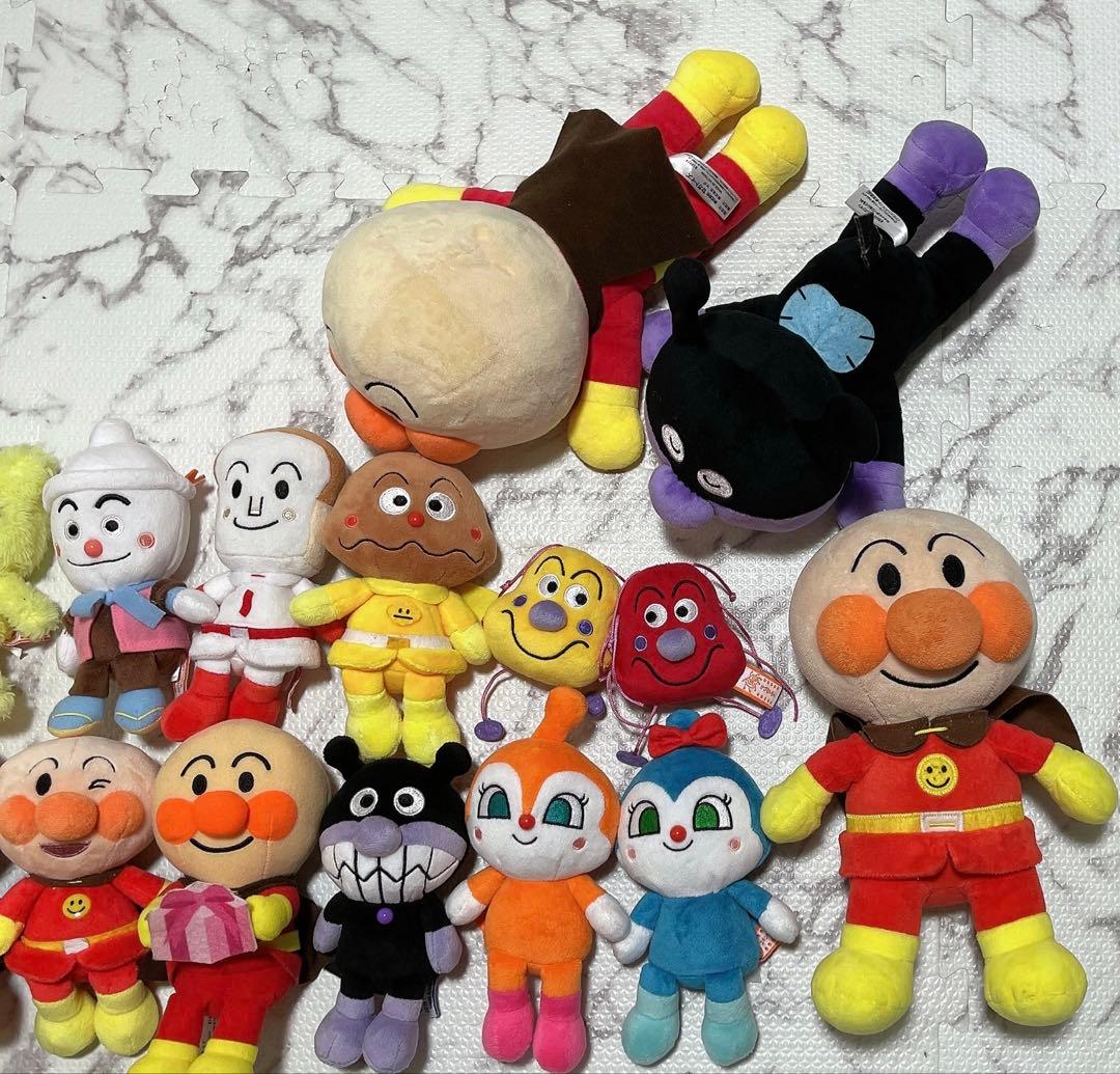 アンパンマン　ぬいぐるみ　15点セット