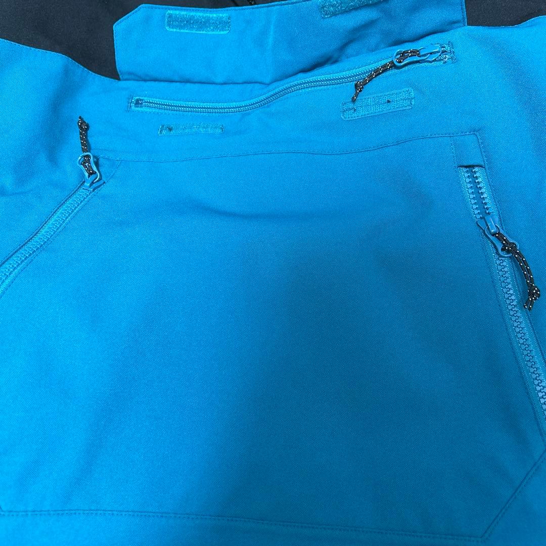VOLCOM スノーボードジャケット M ブラック/ターコイズ