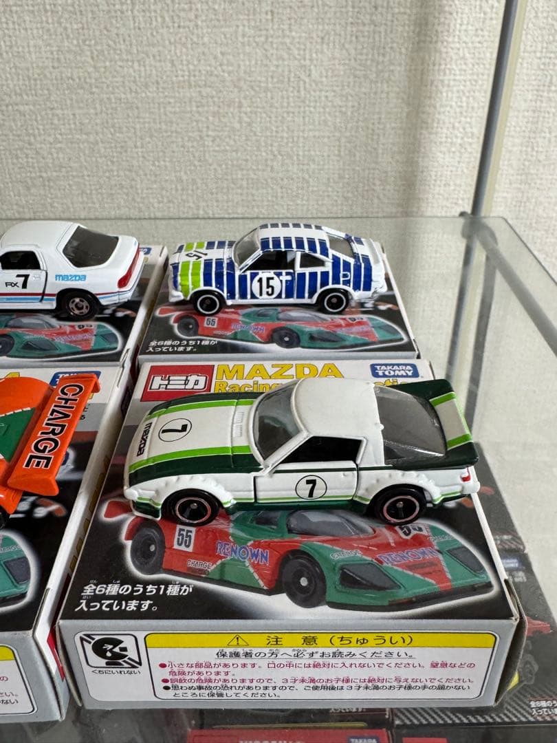 トミカ　マツダ　レーシングカー　コレクション　6台セット