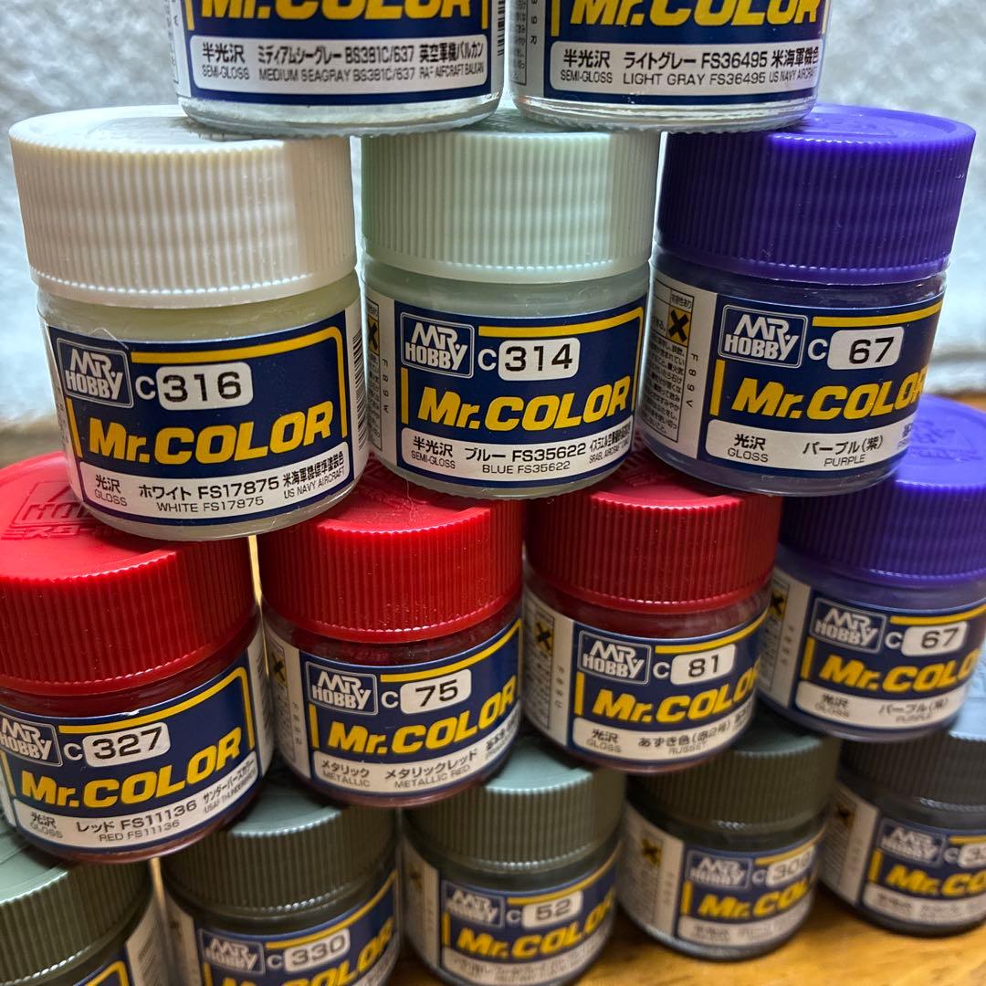 Mr.COLOR 15個まとめ売り15個(プラモデル塗料)