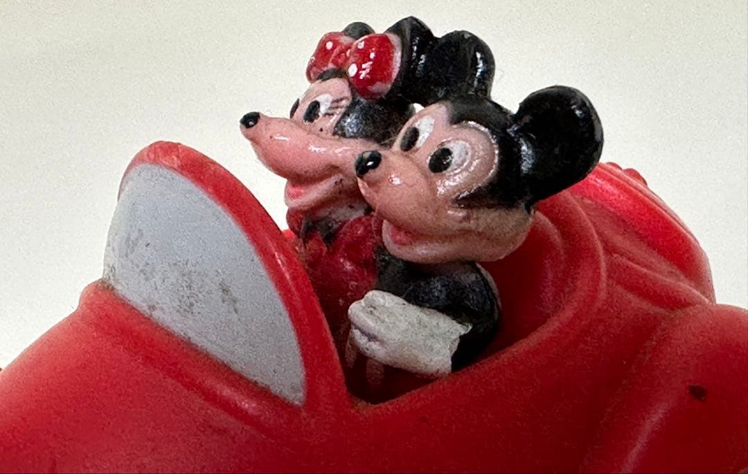 激レア ビンテージ レトロ バーガーキング ミッキー＆ミニー ミニカー トイカー