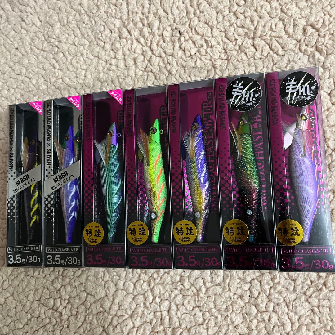SQUID MANIA SLASH など 3.5/30g 7個セット