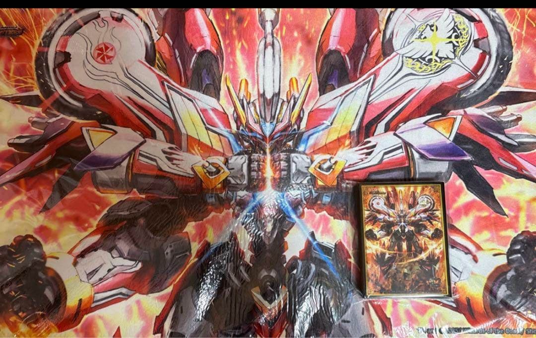 超CS Ⅷ特製ラバーマット　レッドゾーンF プレイマット スリーブ