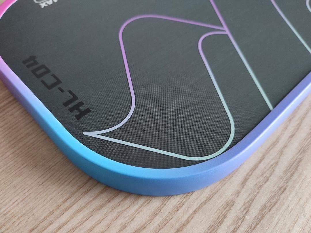 ピックルボール パドル T700 生カーボンファイバー ピンク ブルー3