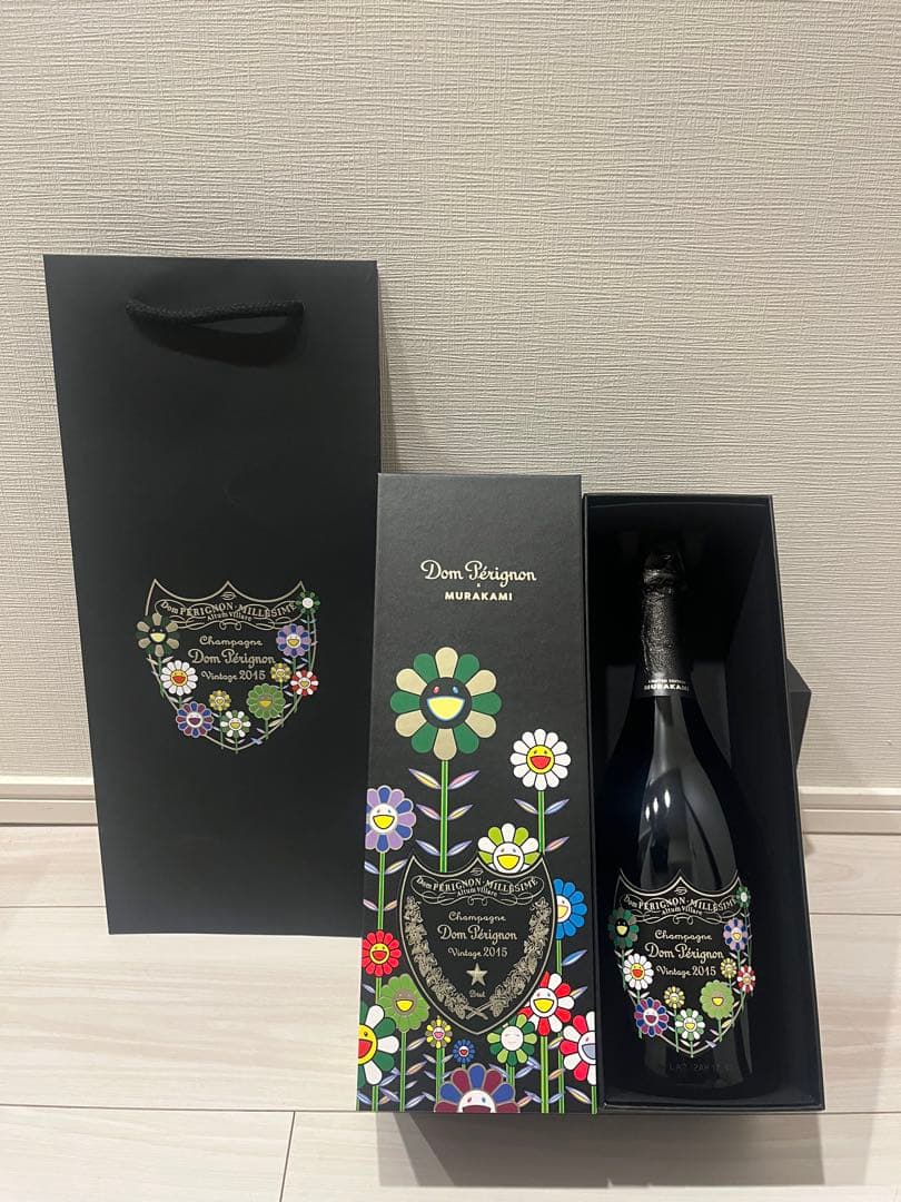 【正規品未開封】値下げ！ドンペリニヨン 村上隆デザインボトル