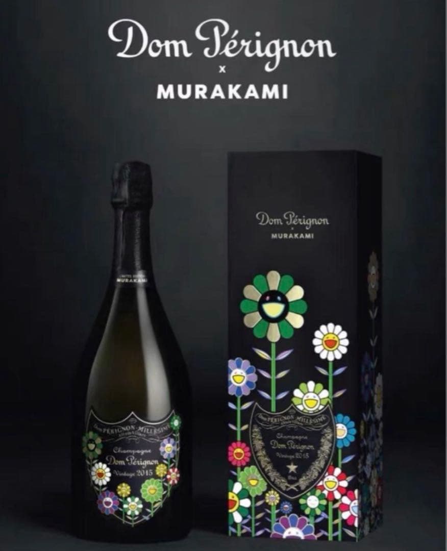 【正規品未開封】値下げ！ドンペリニヨン 村上隆デザインボトル