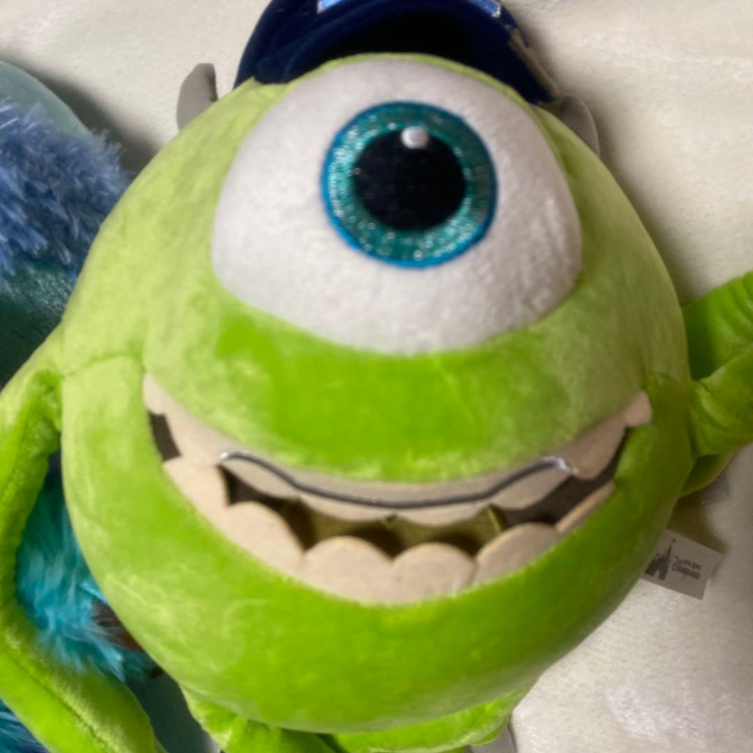 【日本未発売】香港ディズニー　サリーとマイクのぬいぐるみセット