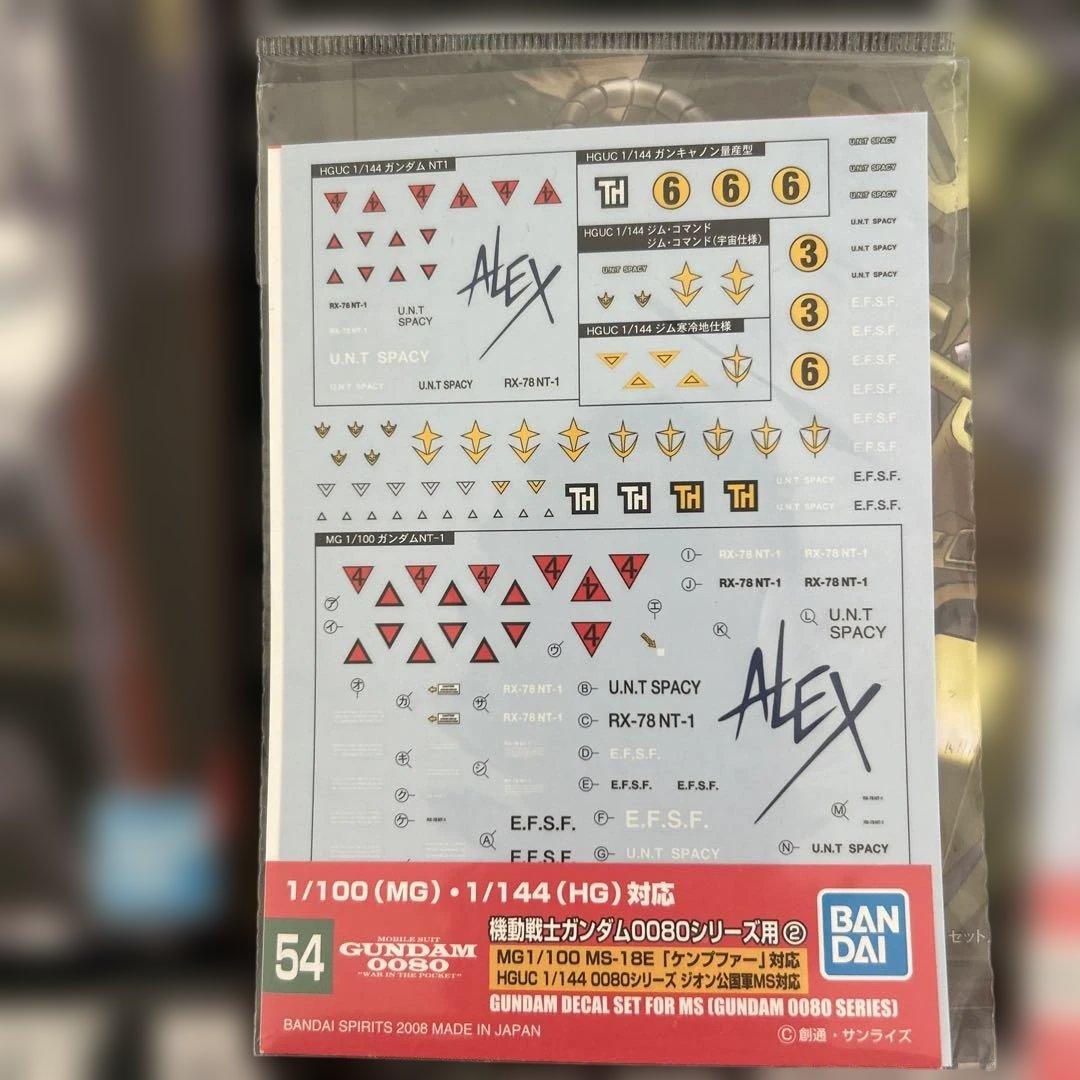 【ガンプラ】機動戦士ガンダムポケットの中の戦争HGシリーズセミコンプセットおまけ