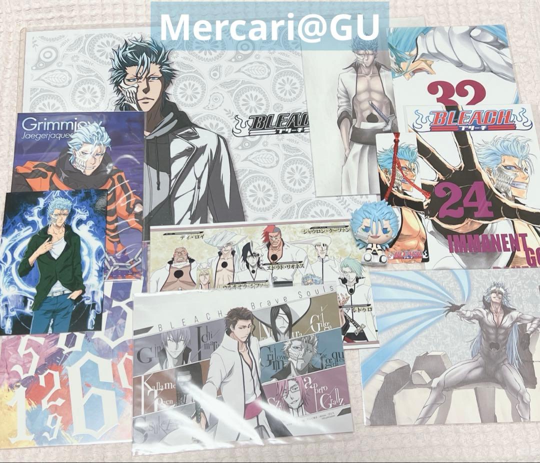 BLEACH グリムジョー 缶バッジ など 特典まとめ売り 各1