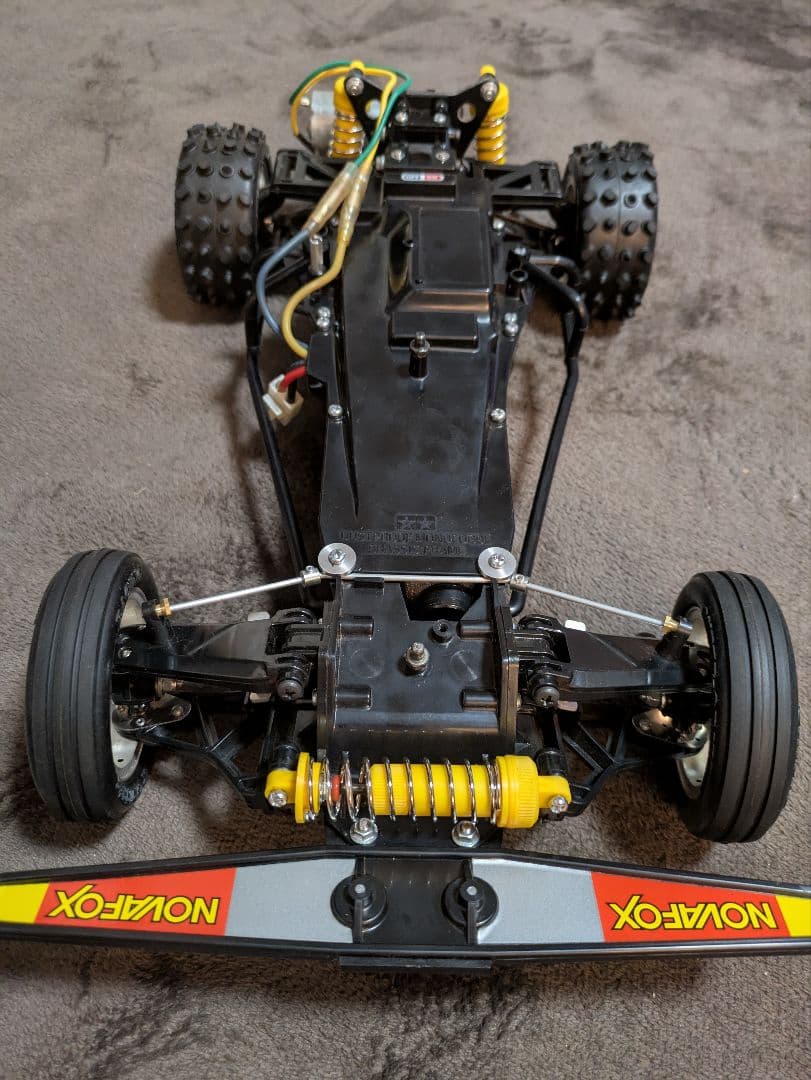 タミヤ　ノバフォックス　NOVA FOX ラジコンカー 本体と付属品