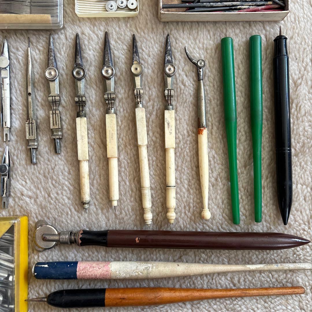 【ヴィンテージ】設計 製図 セット 昭和レトロ 一式