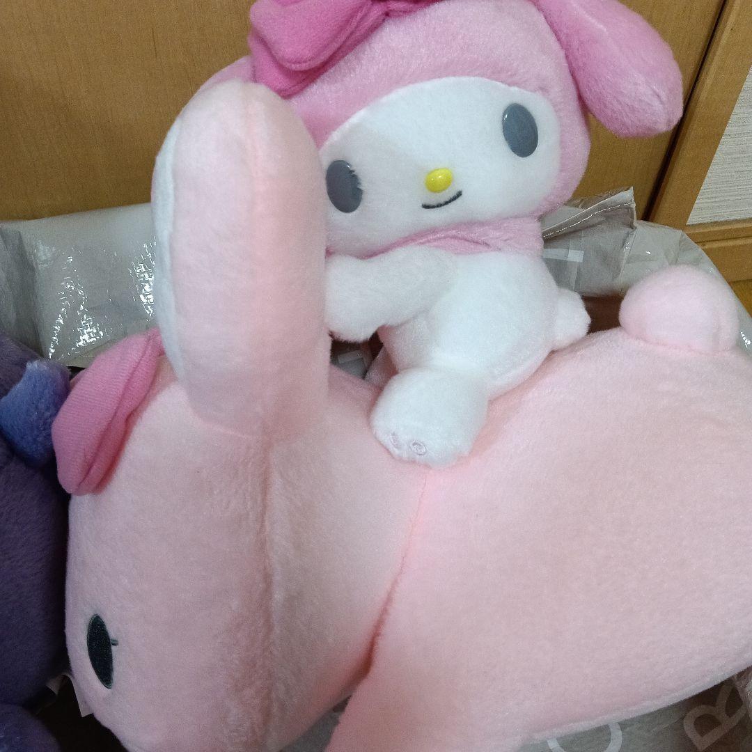 クロミのっかりバクぬいぐるみ　マイメロディのっかりぬいぐるみ　ドン・キホーテ限定