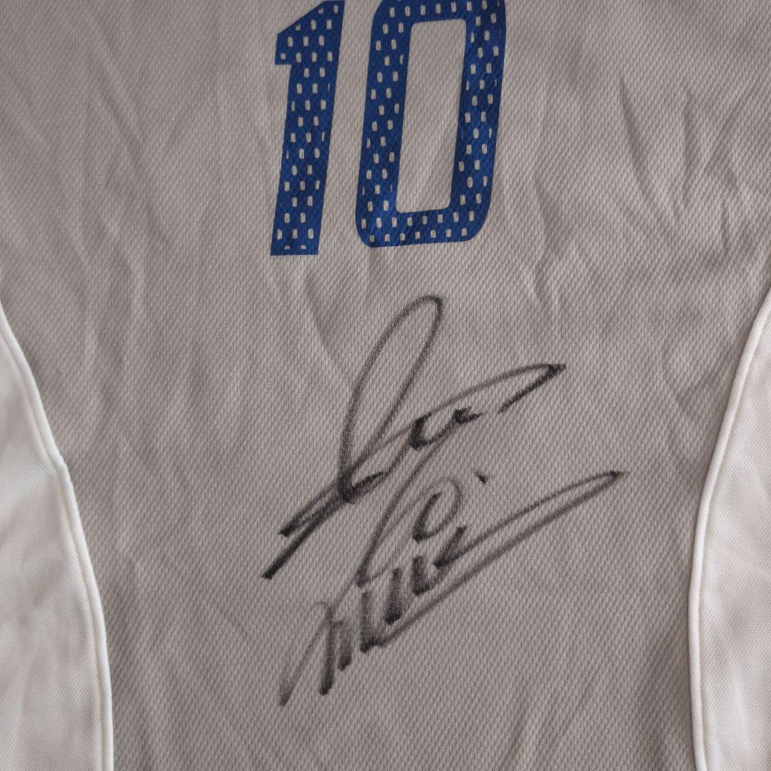 中村俊輔選手❤　直筆サイン入り日本代表ユニフォーム　アディダス