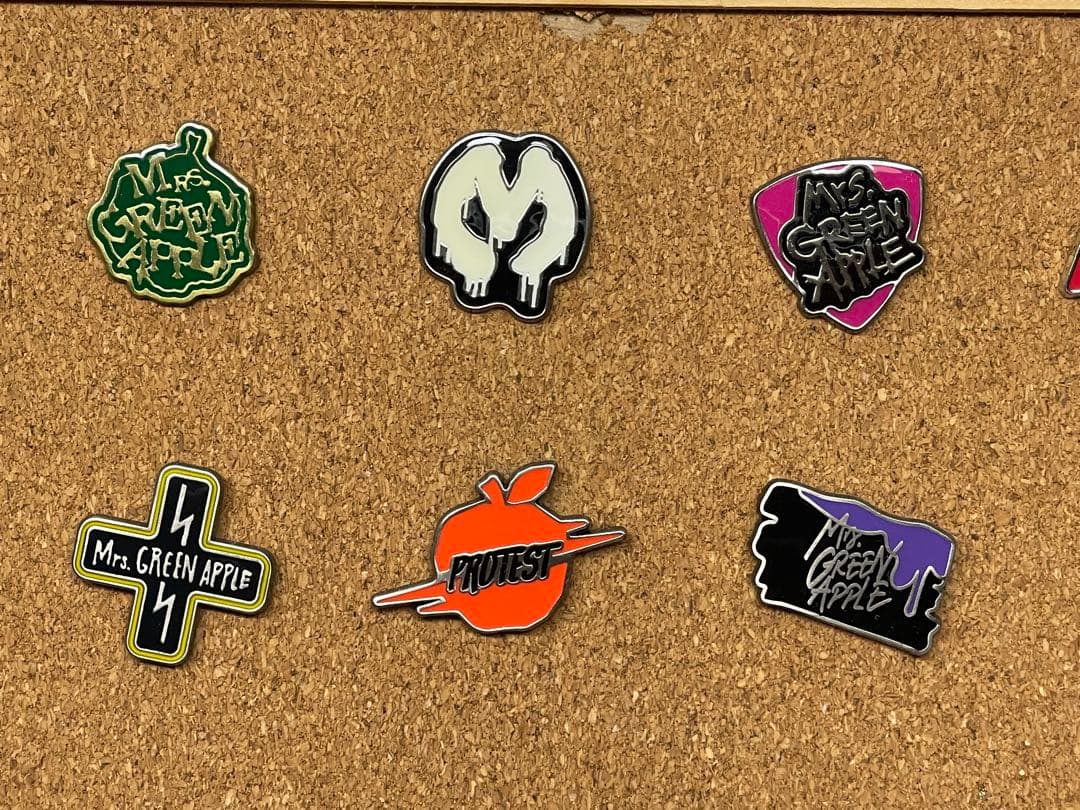 Mrs. Green Apple ピンバッジ