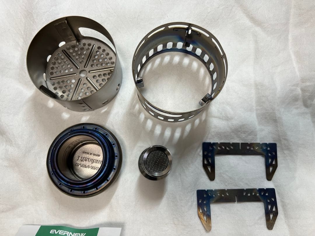 エバニュー　Ti Mug pot 500 ストーブセットおまけ付