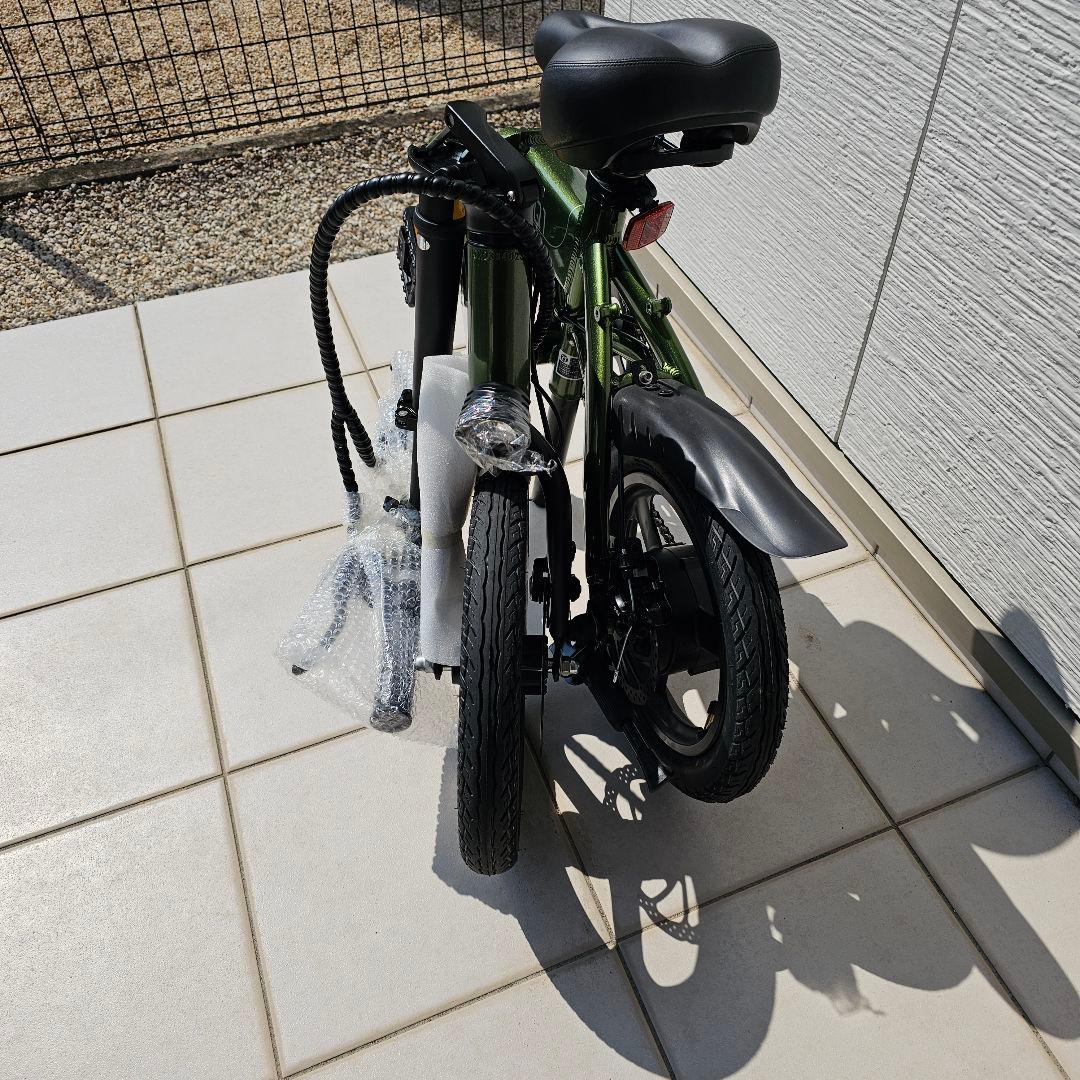 ホールドオン　HOLD ON 折り畳み電動アシスト自転車　14インチ　新品未使用