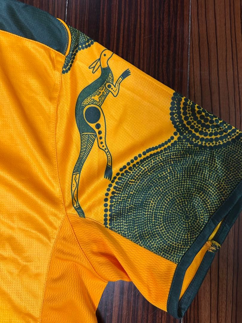 アシックス　オーストラリア代表 ワラビーズ　ライオンズツアーシャツ　L